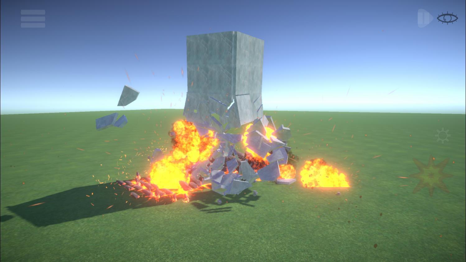 اسکرین شات 1 بازی Sandbox destruction simulation