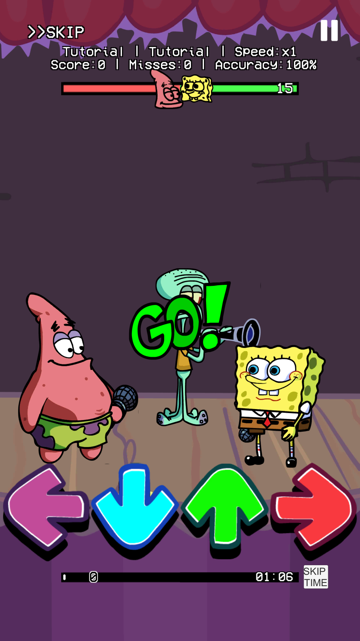 اسکرین شات 1 بازی FNF Music Mod vs Bikini Bottom