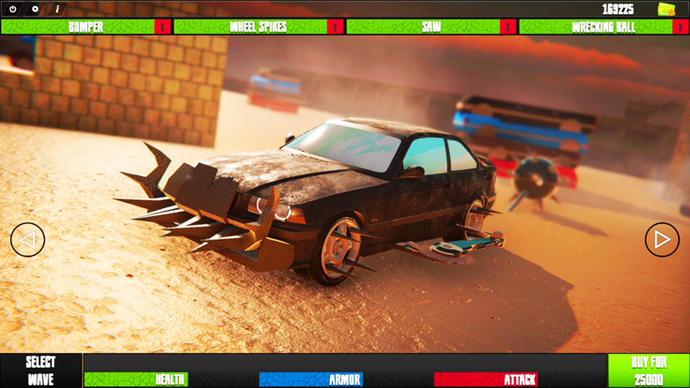 اسکرین شات 1 بازی Zombie Road Rage Car Killing