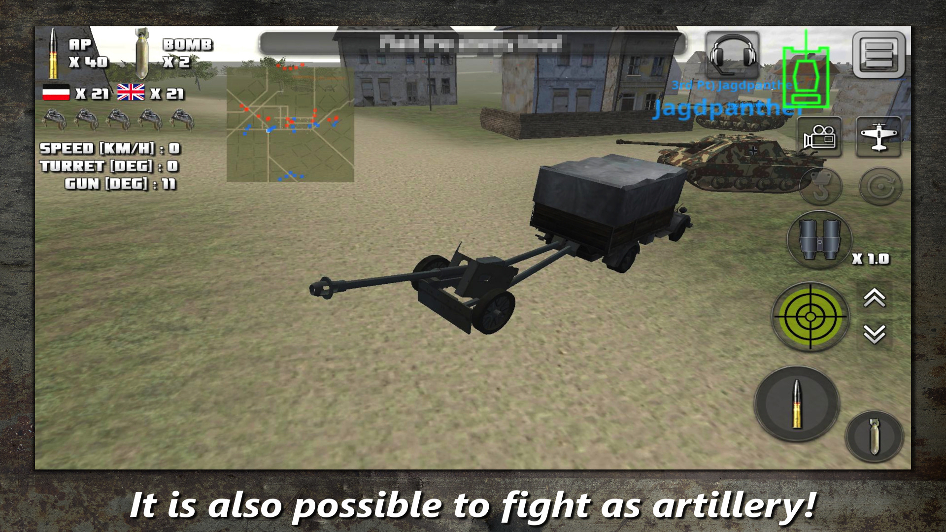 اسکرین شات 2 بازی Attack on Tank : World Warfare