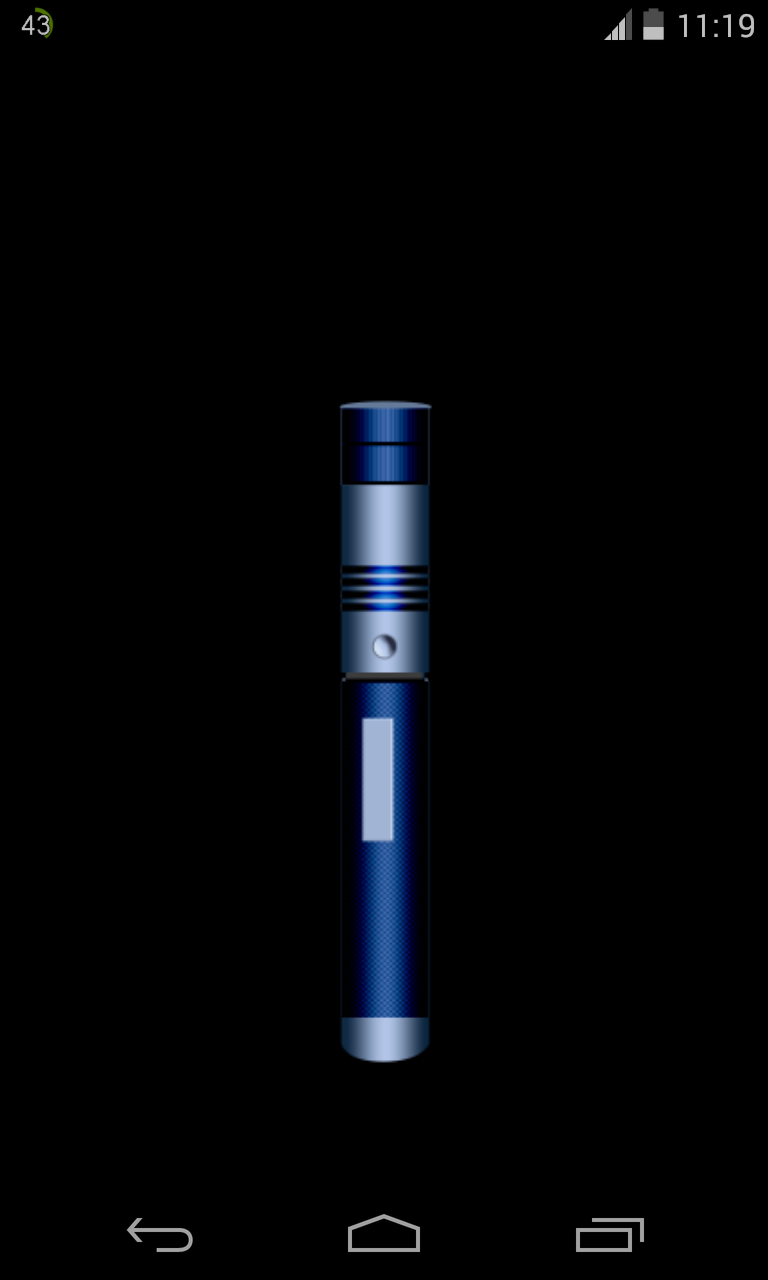 اسکرین شات 1 برنامه fake laser flashlight