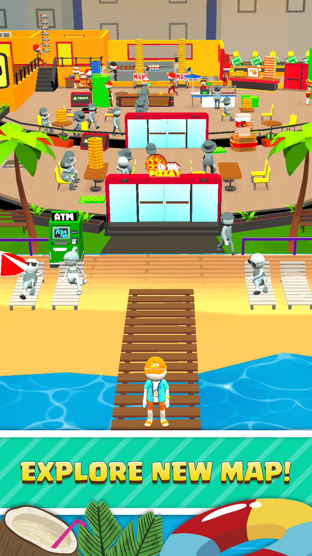 اسکرین شات 1 بازی Oh My Pizza - Epic Pizza Games