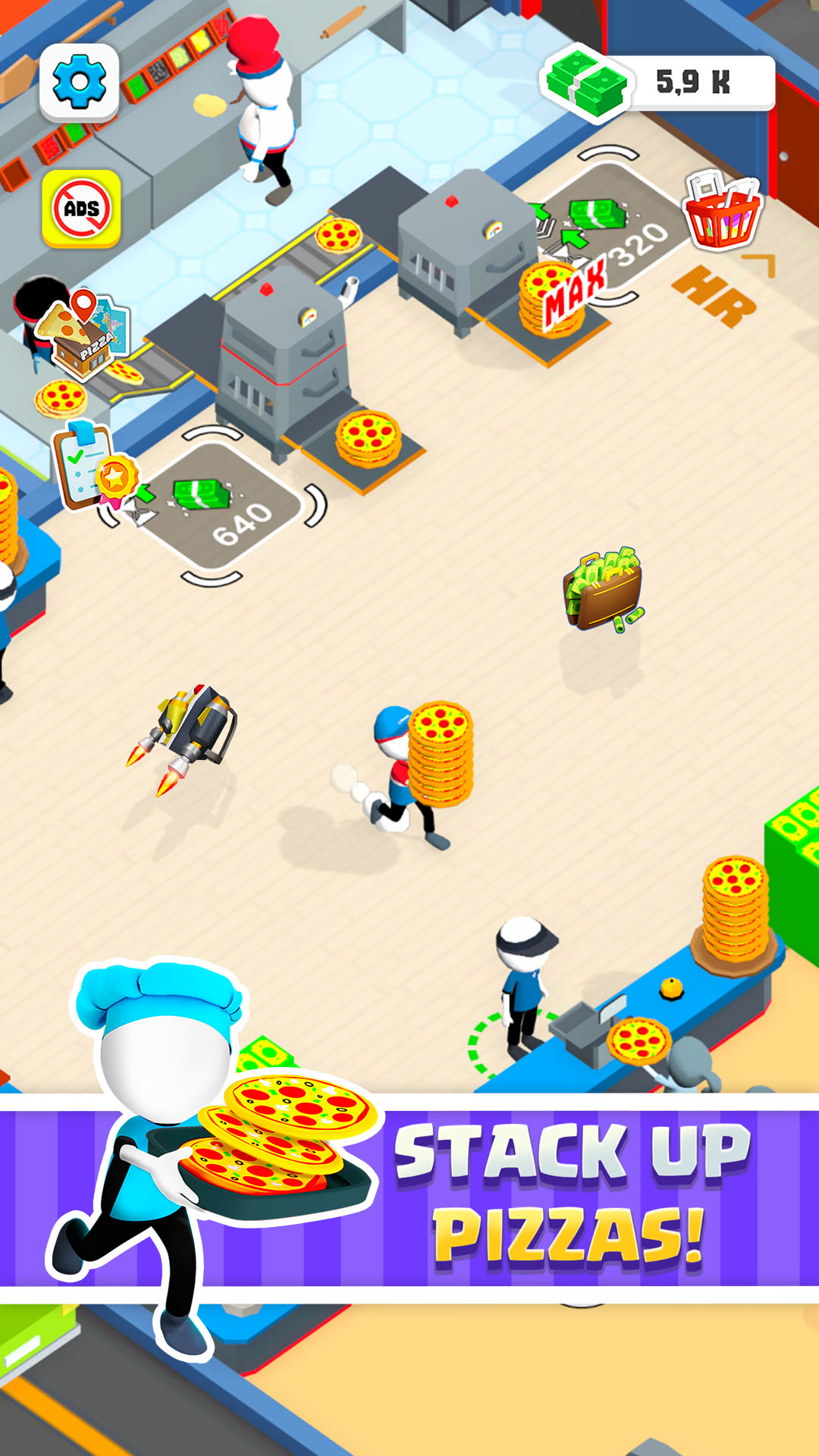 اسکرین شات 5 بازی Oh My Pizza - Epic Pizza Games