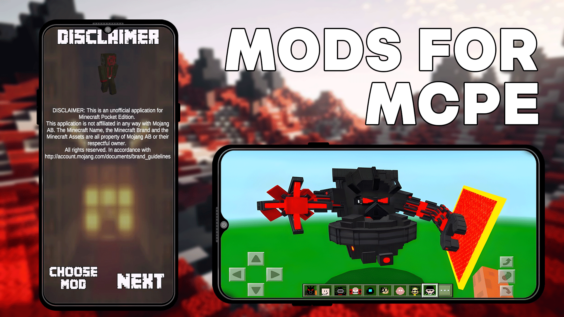 اسکرین شات 3 برنامه Juggernaut Mod Toilet for MCPE