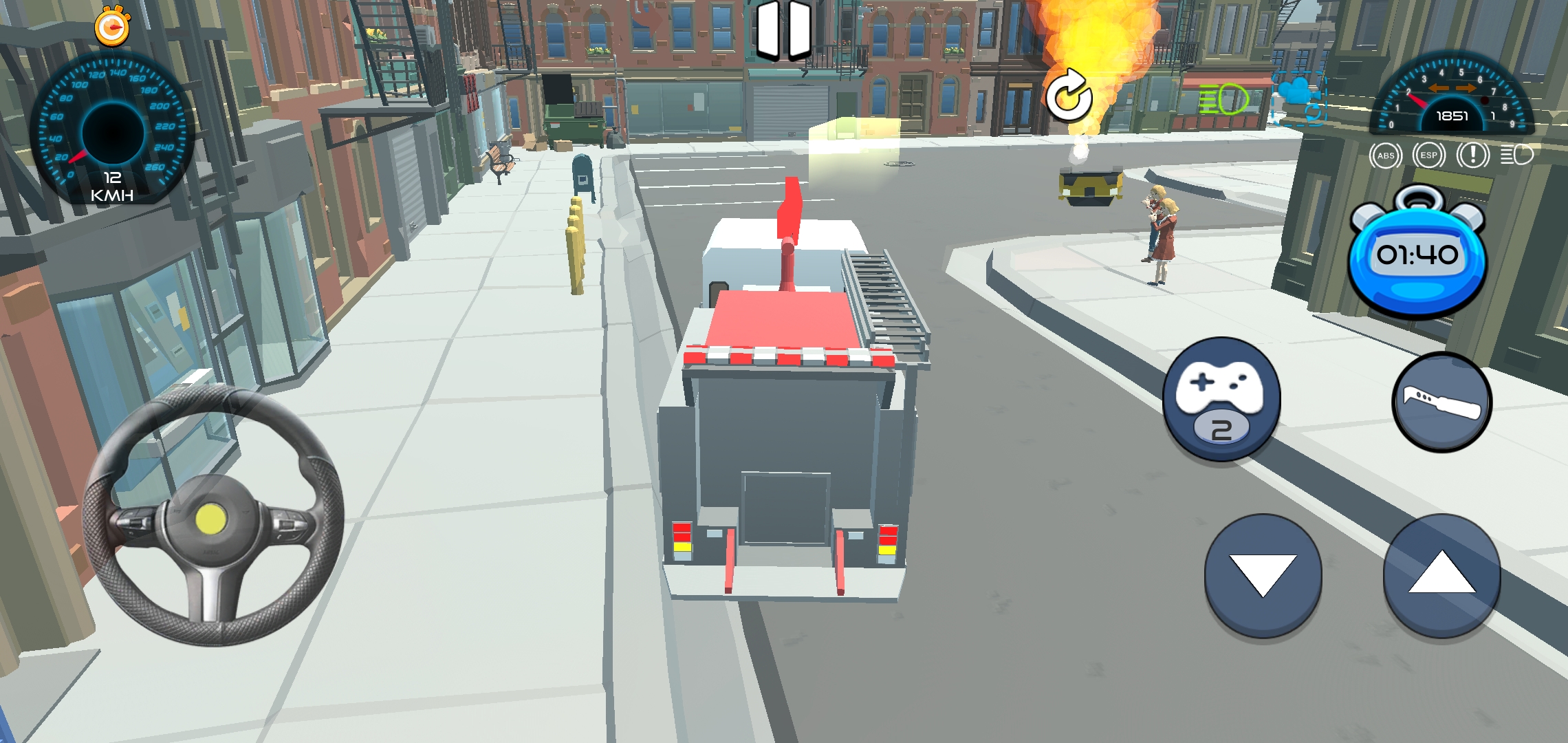 اسکرین شات 2 بازی Car Driving Simulator Car Game