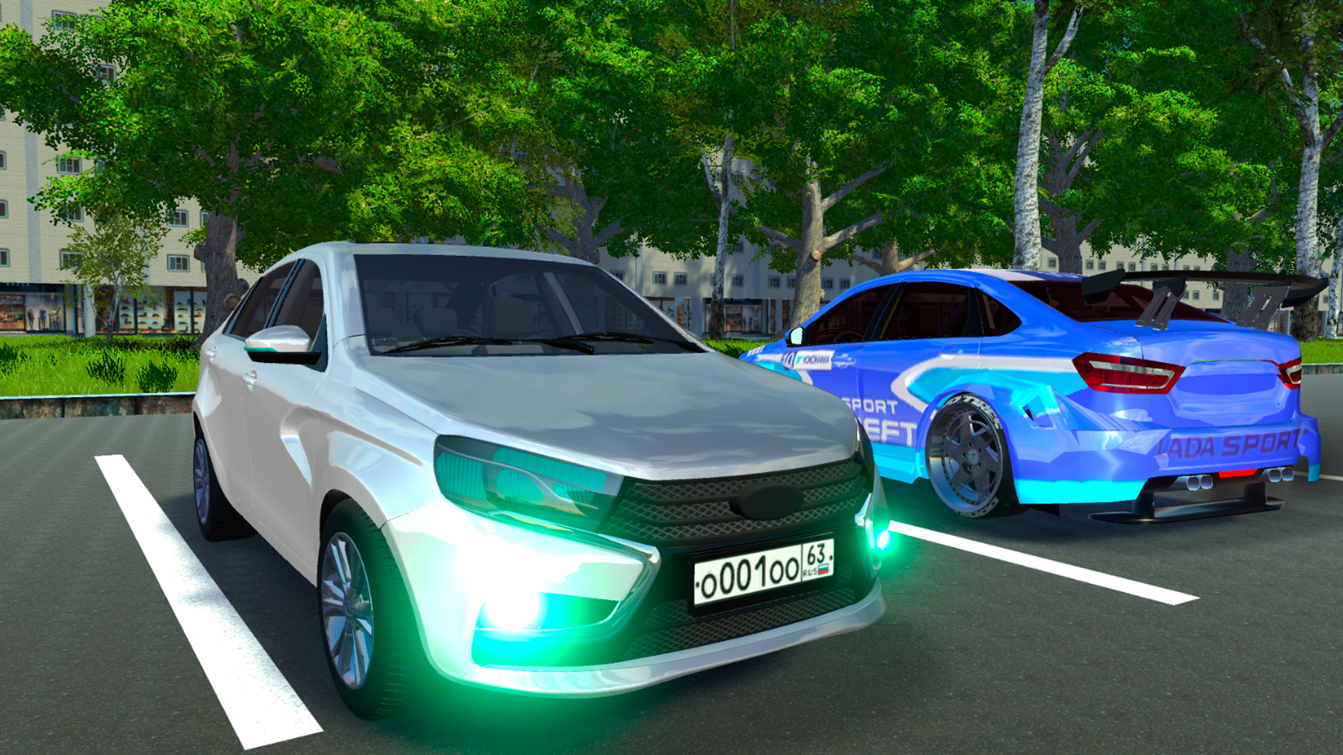 اسکرین شات 2 بازی Lada - Russian Car Driving