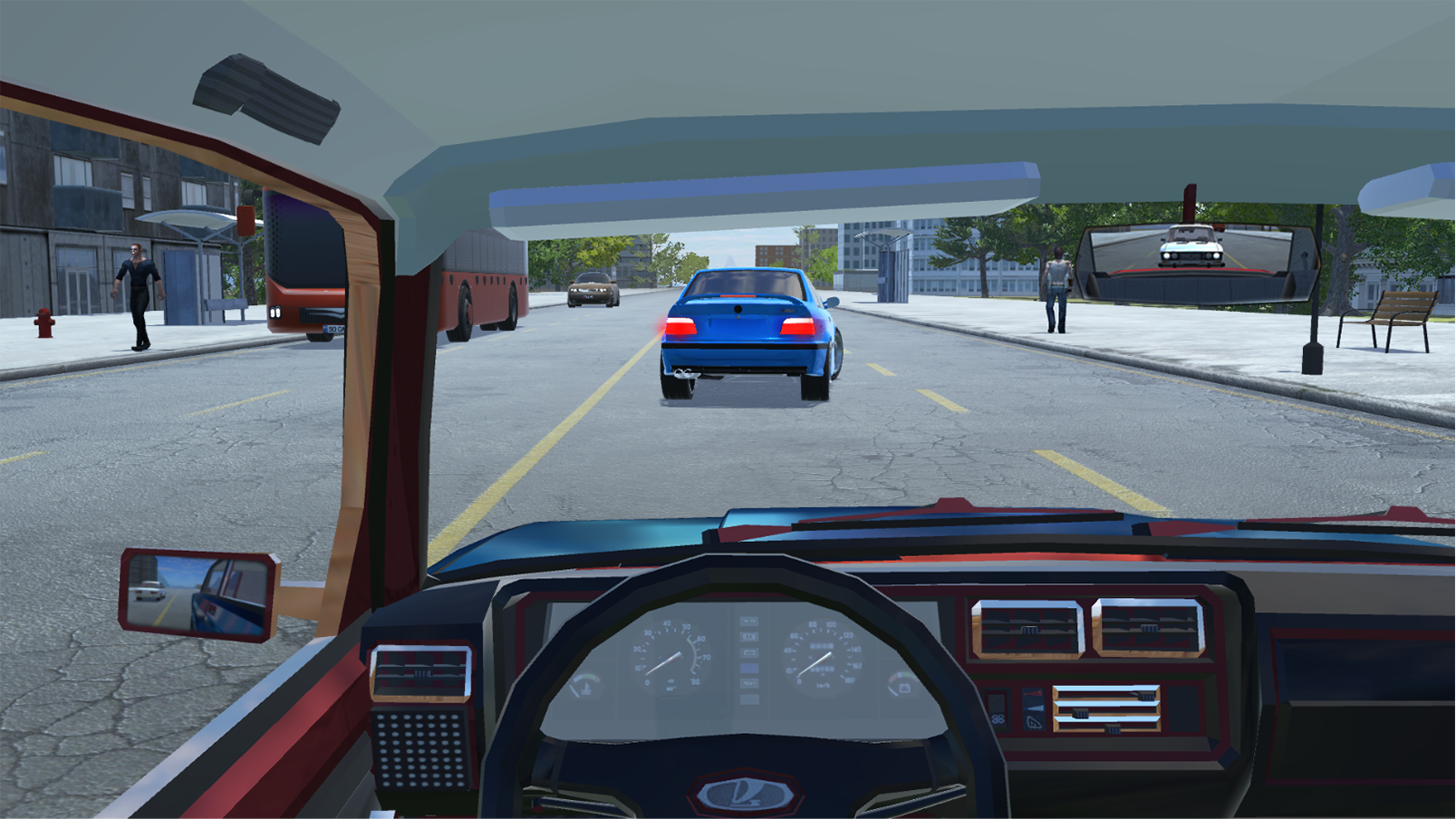 اسکرین شات 4 بازی Russian Car Lada 3D