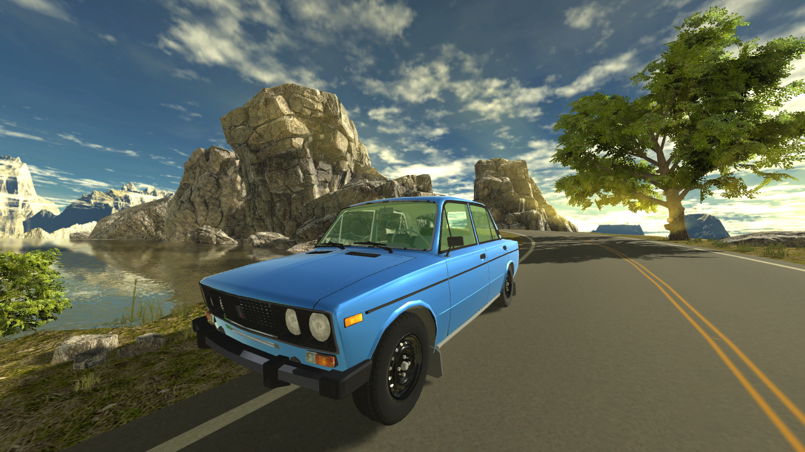 اسکرین شات 1 بازی Russian Car Lada 3D