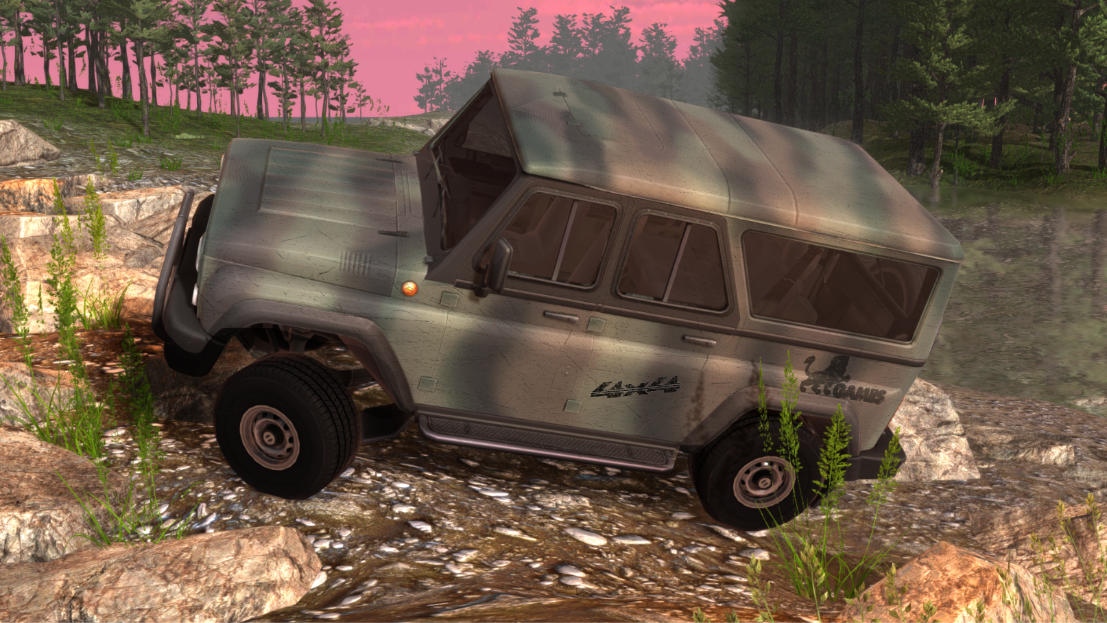 اسکرین شات 2 بازی Offroad 4x4 Russian: Uaz Niva