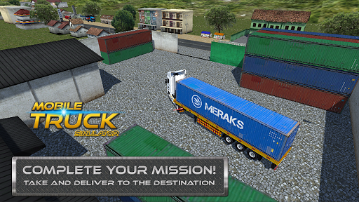 اسکرین شات 2 بازی Mobile Truck Simulator