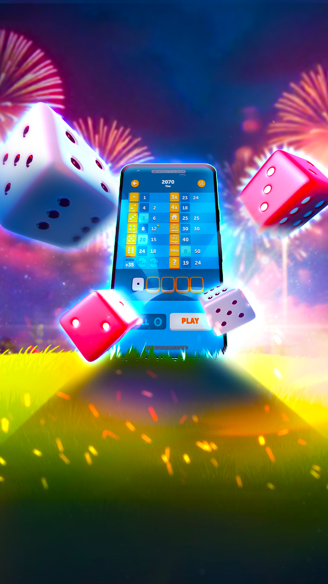 اسکرین شات 1 بازی Yatzy Classic