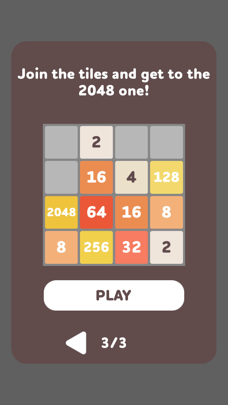 اسکرین شات 4 بازی 2k48 - 4 puzzle modes