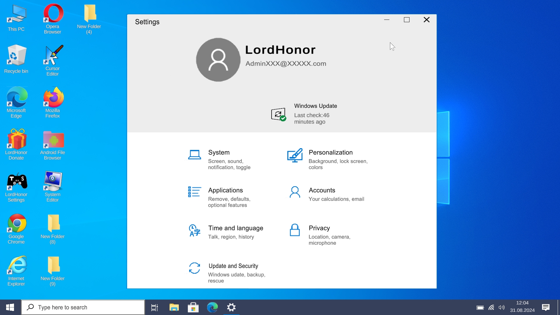 اسکرین شات 2 بازی Wins 10 Simulator