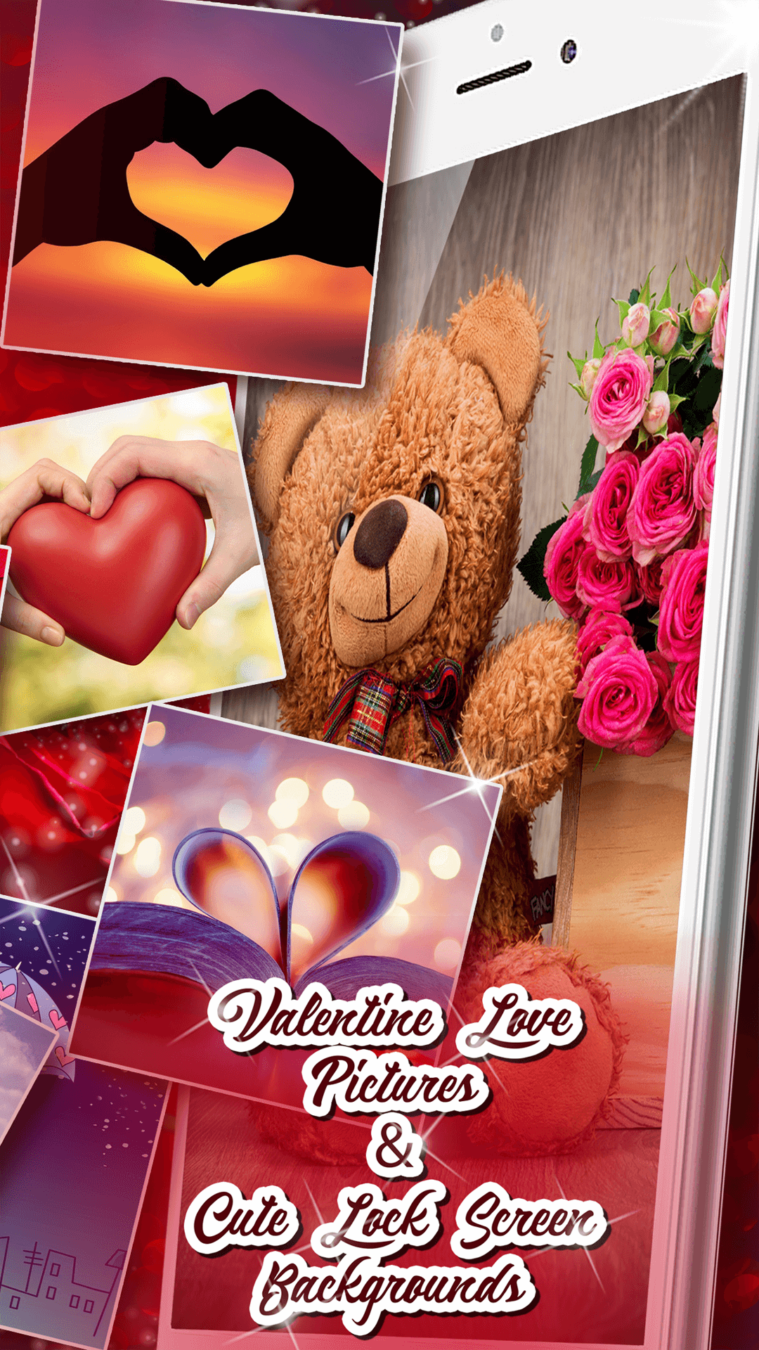 اسکرین شات 2 برنامه Love Live Wallpaper Romantic