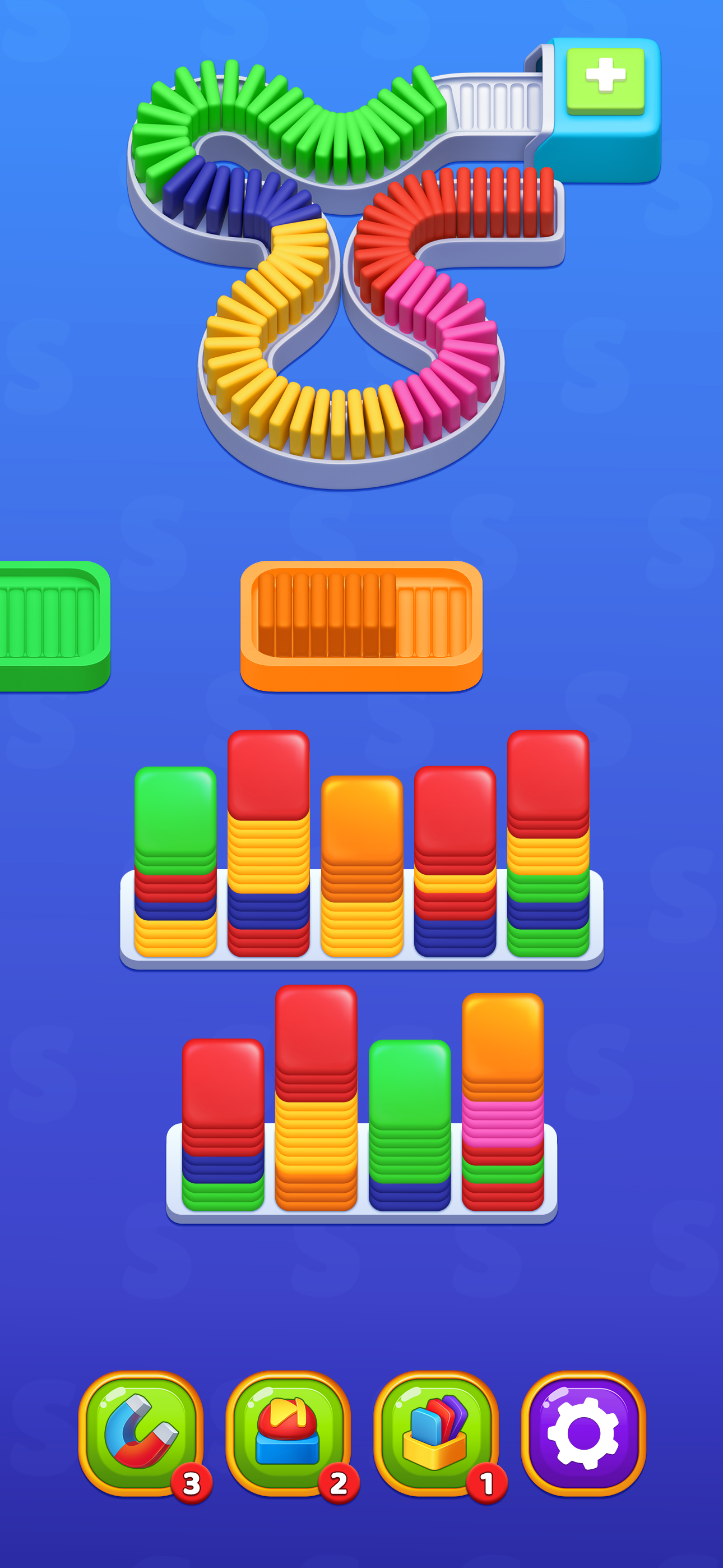 اسکرین شات 2 بازی Sort Dash: Color Match!