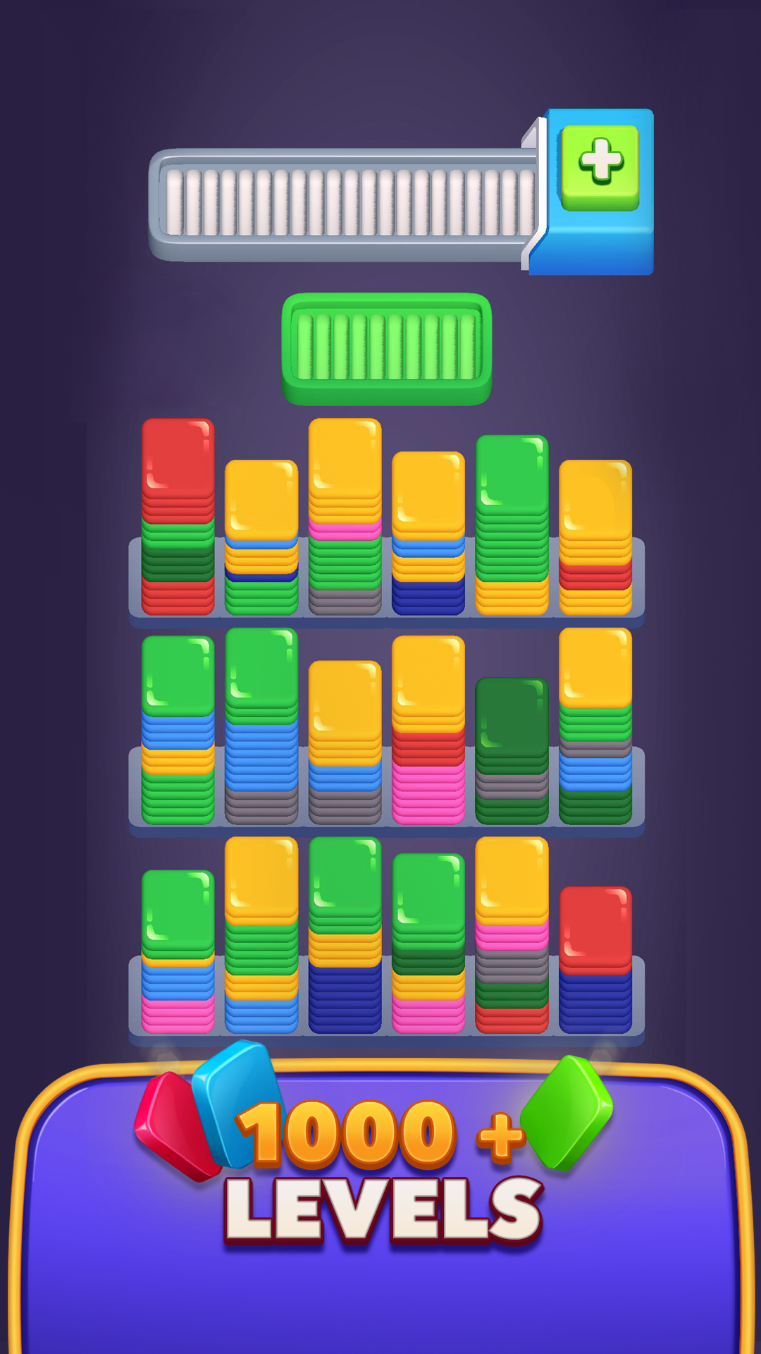 اسکرین شات 4 بازی Sort Dash: Color Match!