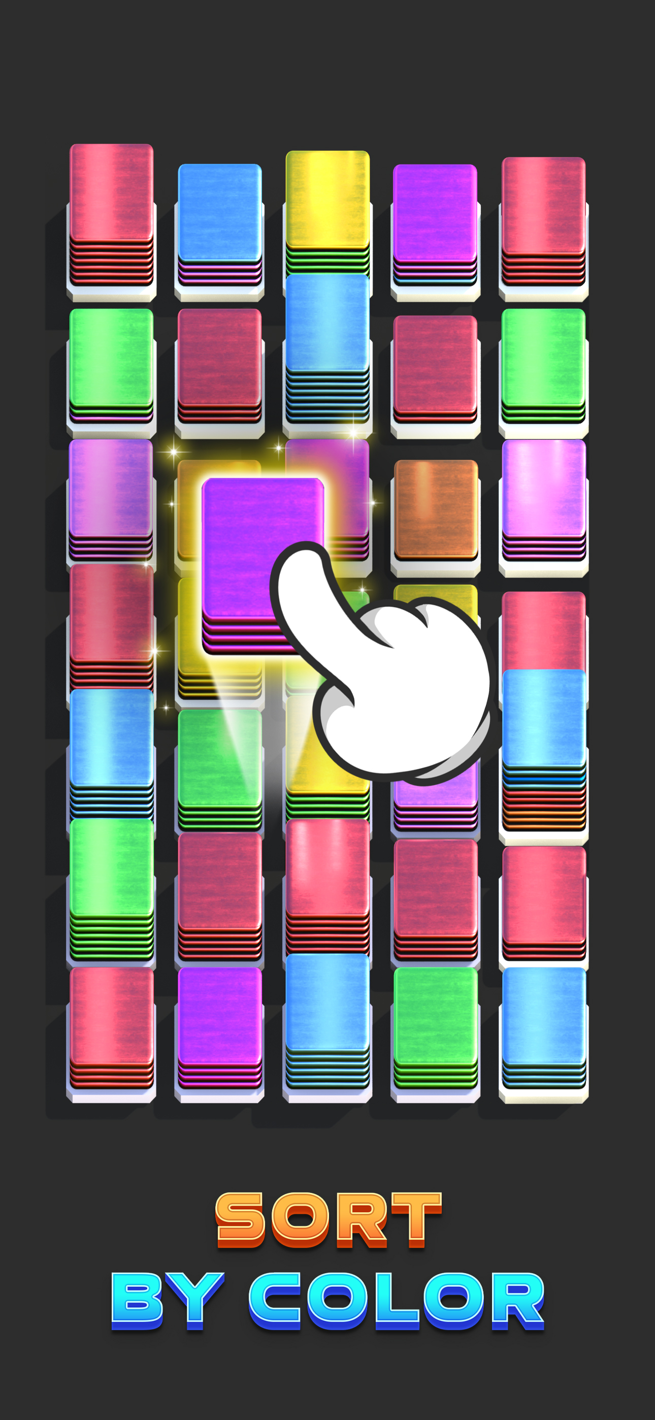 اسکرین شات 2 بازی Card Shuffle Sort