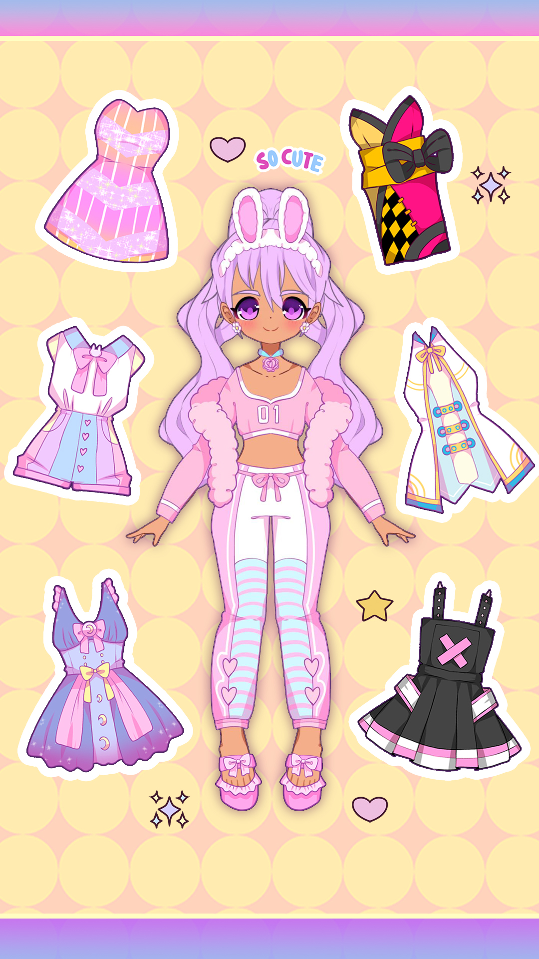 اسکرین شات 3 بازی Moon Story dress up girl game