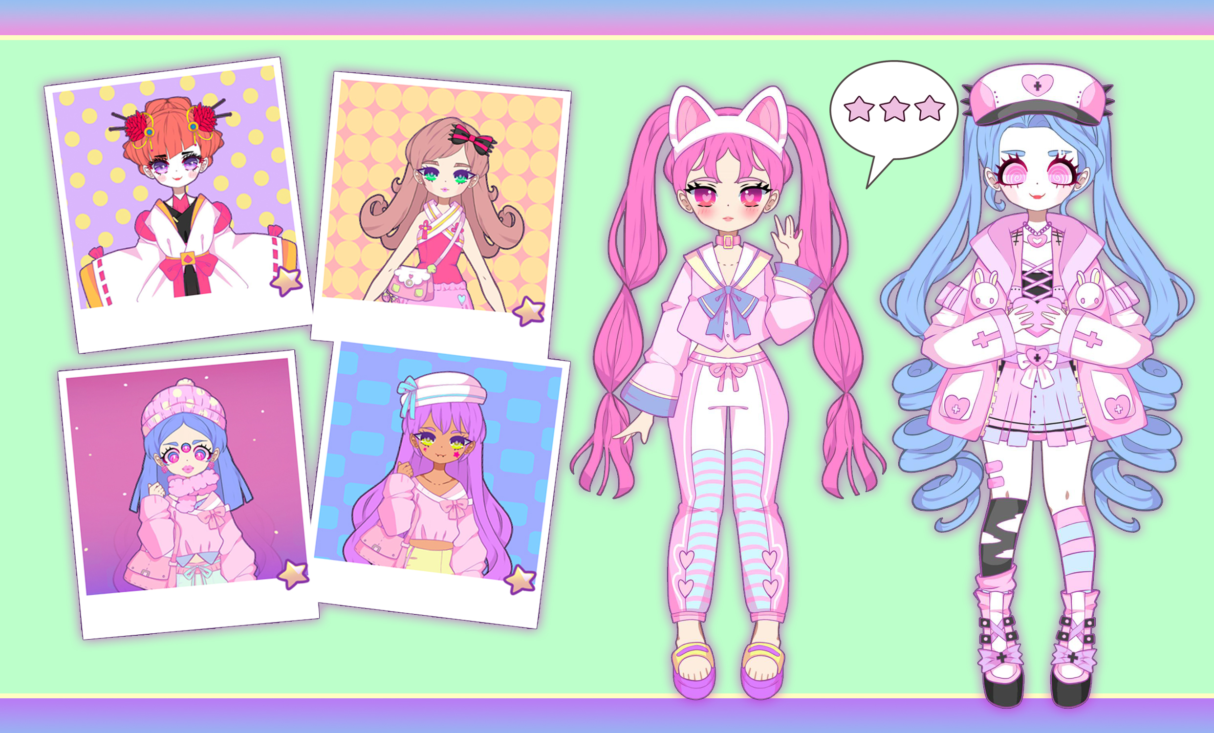 اسکرین شات 2 بازی Moon Story dress up girl game