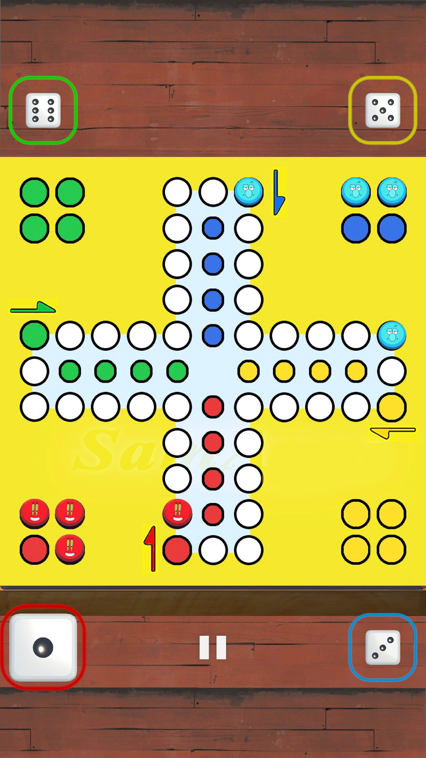 اسکرین شات 1 بازی 🎲 لودُویا - منچ 🎲