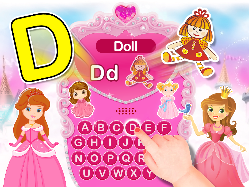 اسکرین شات 5 بازی Pink Baby Princess Phone