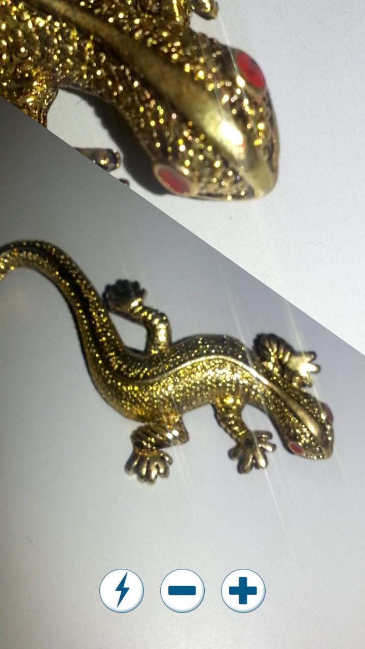 اسکرین شات 1 برنامه magnifying glass with light