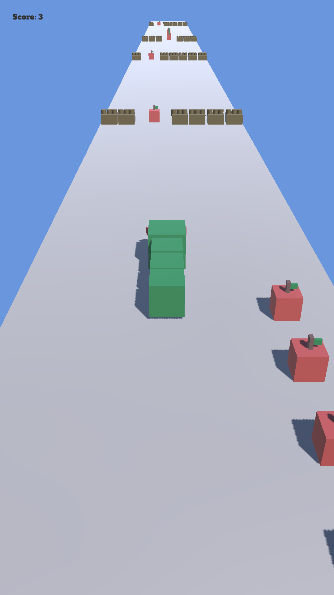اسکرین شات 4 بازی Snake Runner 3D