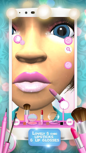 دانلود برنامه 3D Makeup Games For Girls برای اندروید  مایکت