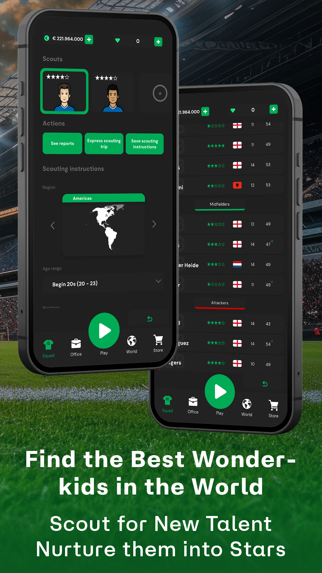 اسکرین شات 5 بازی Club Chairman - Soccer Game