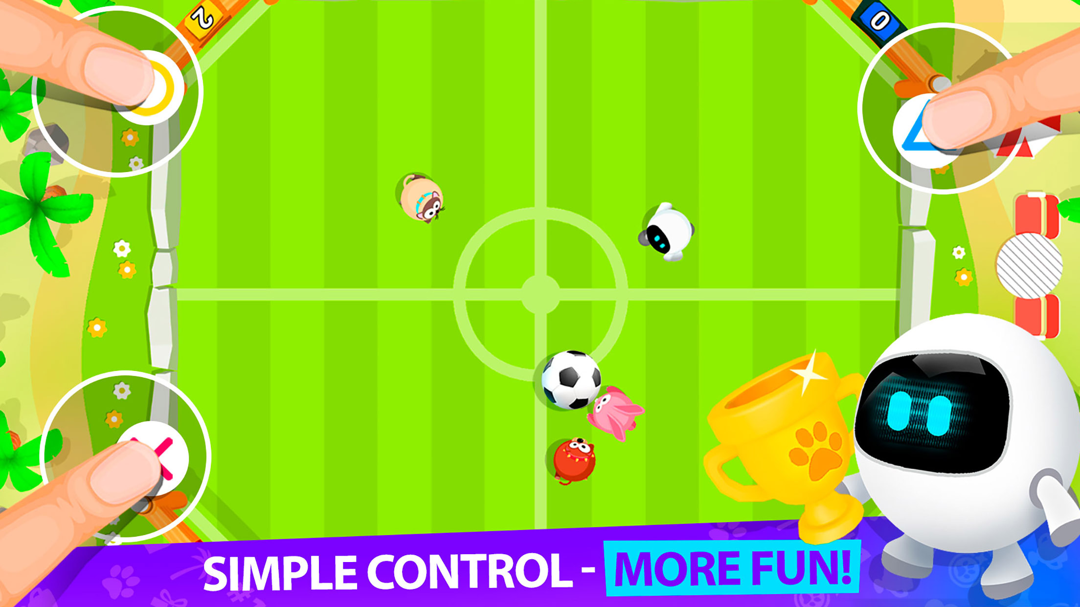 اسکرین شات 1 بازی 2 3 4 Player Party MiniGames