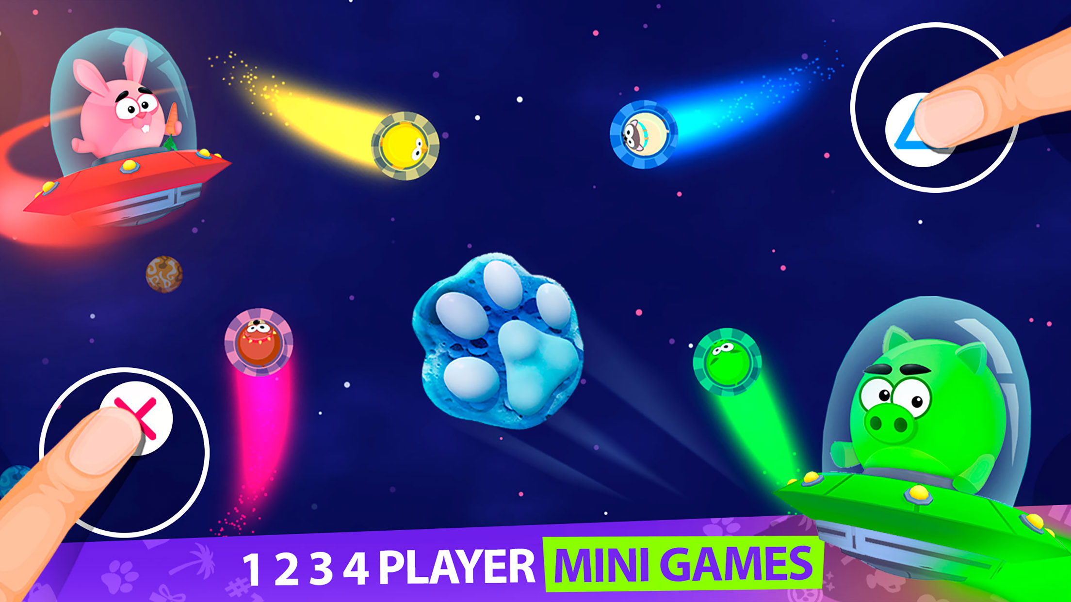اسکرین شات 2 بازی 2 3 4 Player Party MiniGames