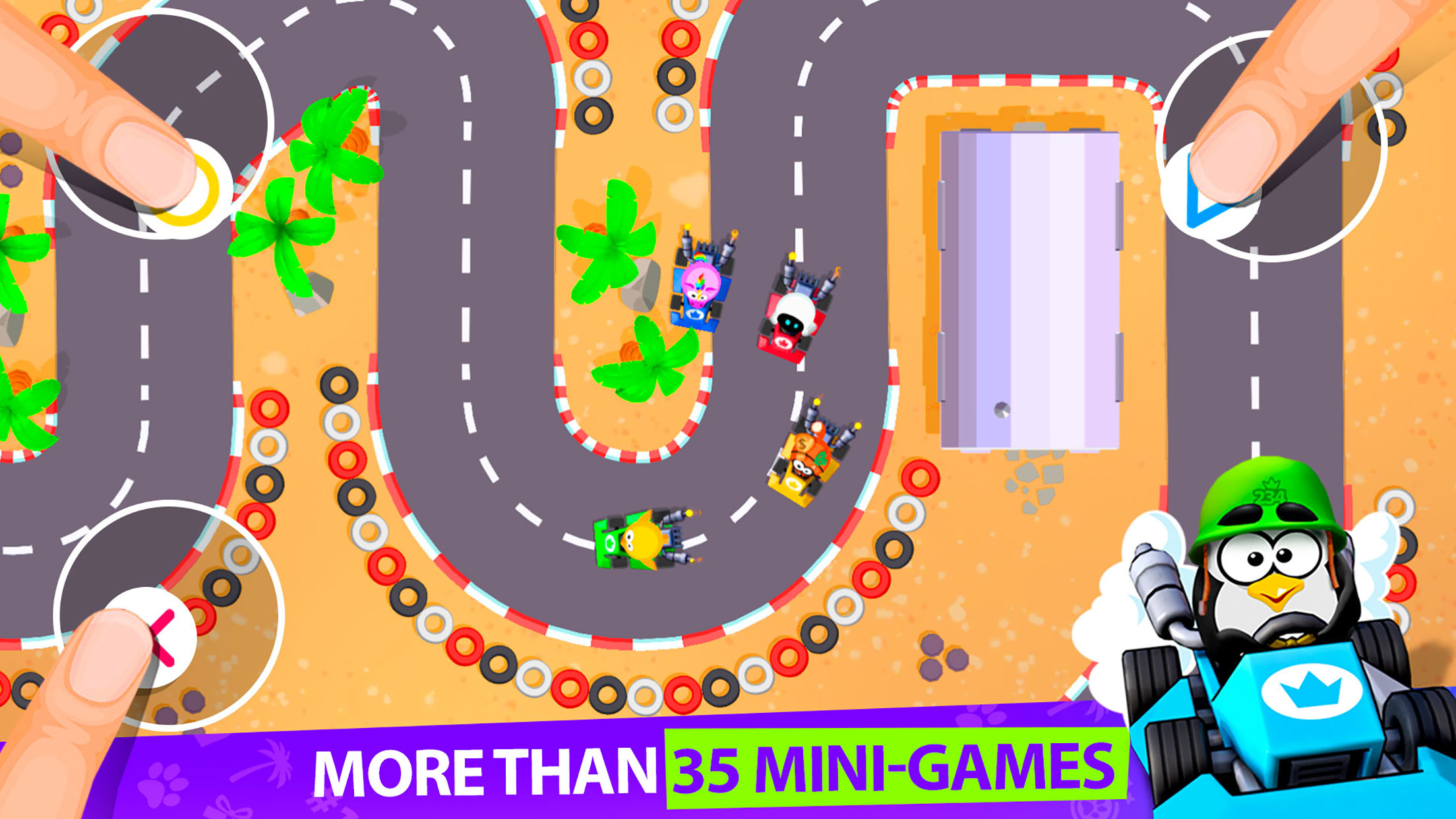 اسکرین شات 5 بازی 2 3 4 Player Party MiniGames