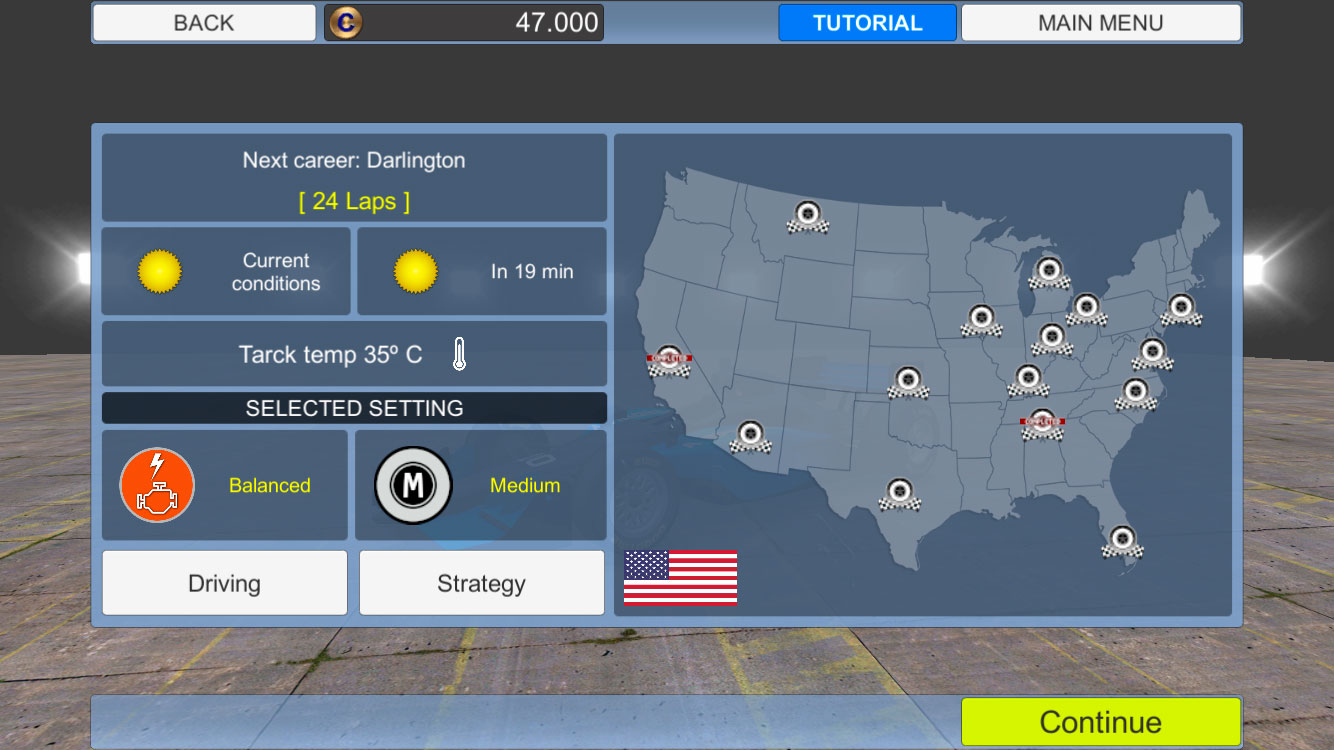 اسکرین شات 4 بازی American Speedway Manager