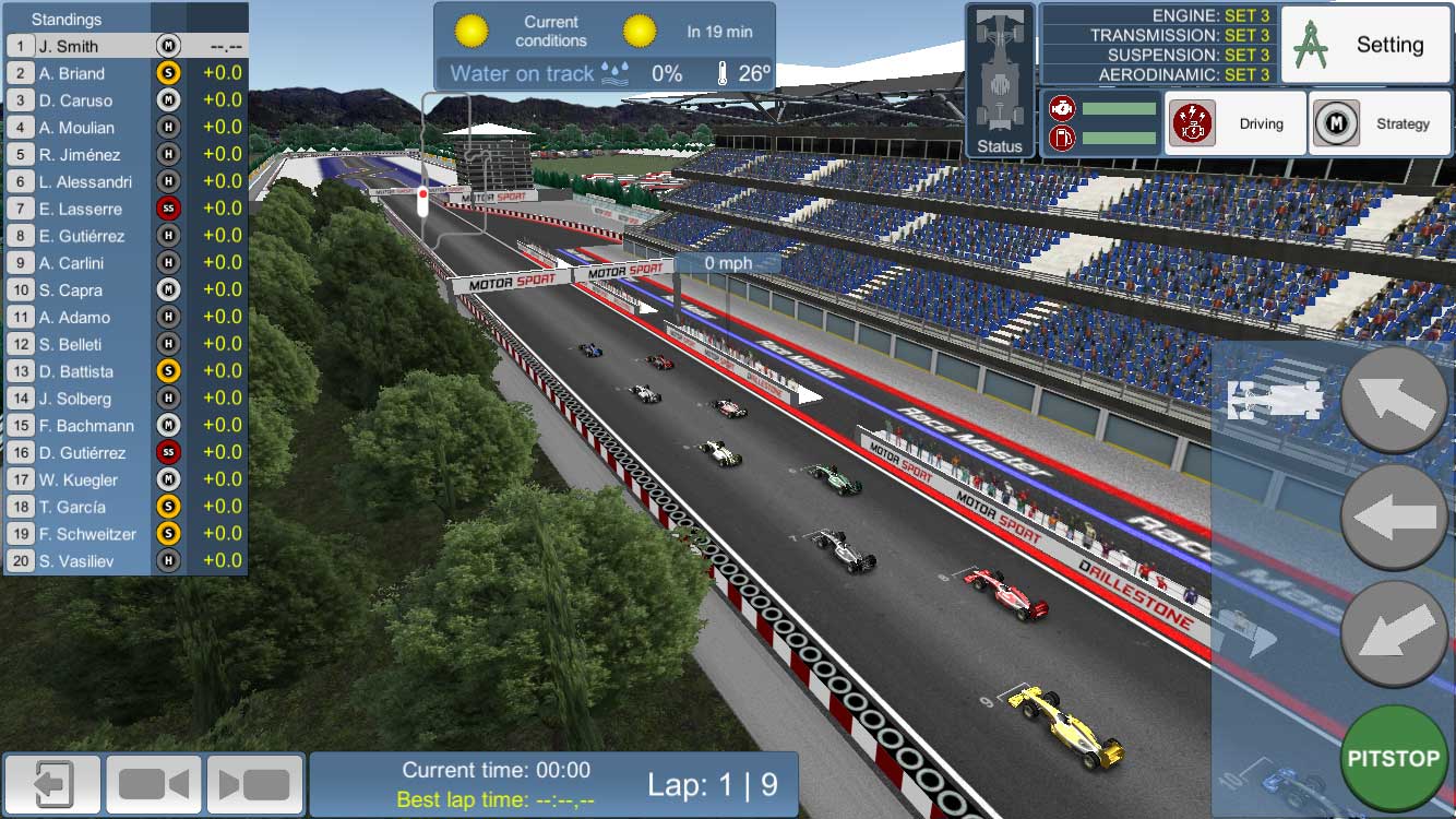 اسکرین شات 1 بازی Race Master Manager
