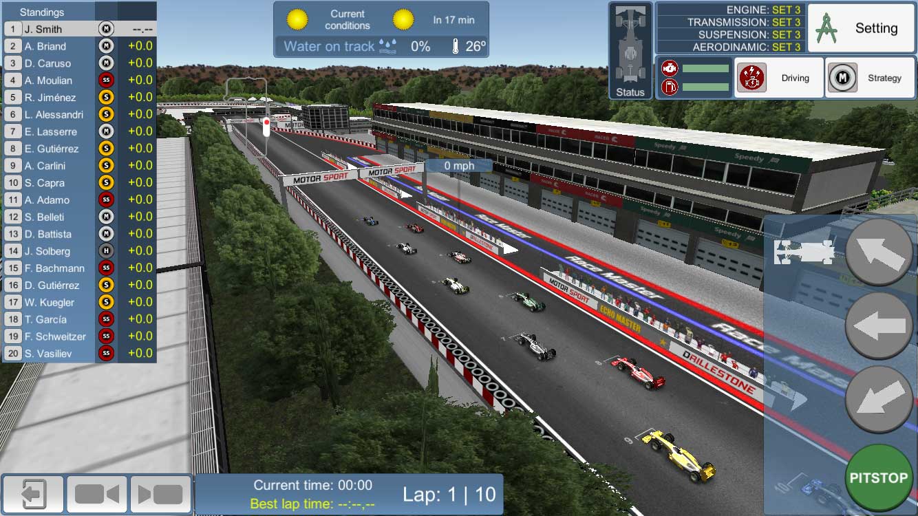 اسکرین شات 2 بازی Race Master Manager
