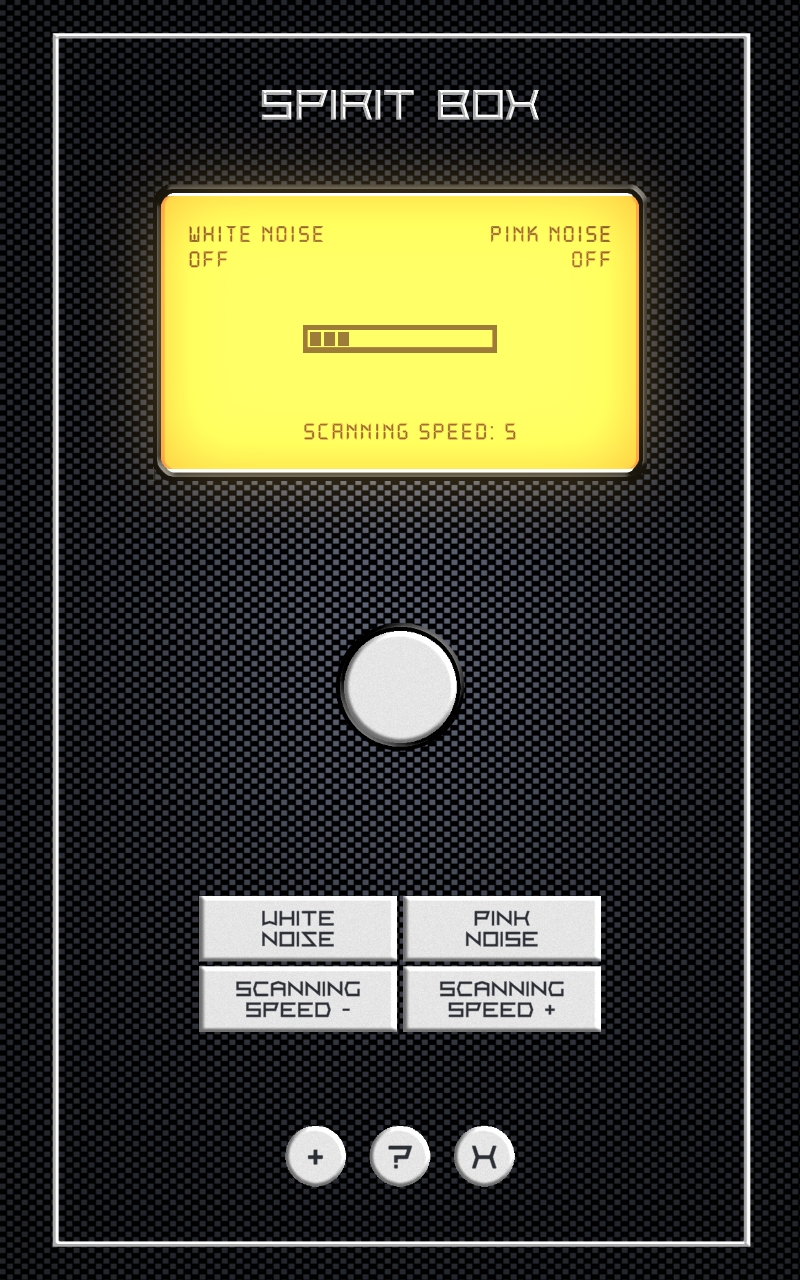 اسکرین شات 1 برنامه Spirit Box Ghost EVP Pro