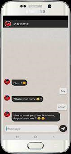 اسکرین شات 3 برنامه Fake call Ladybug