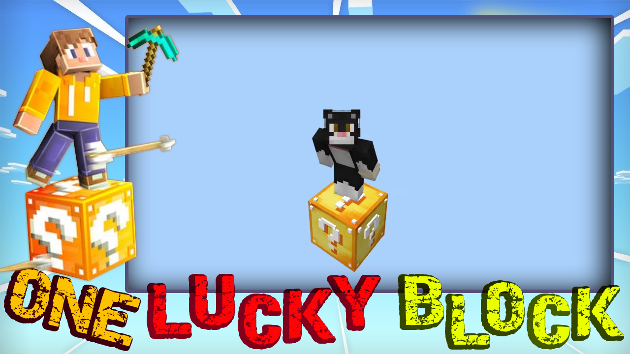 اسکرین شات 3 برنامه One lucky block survival mod