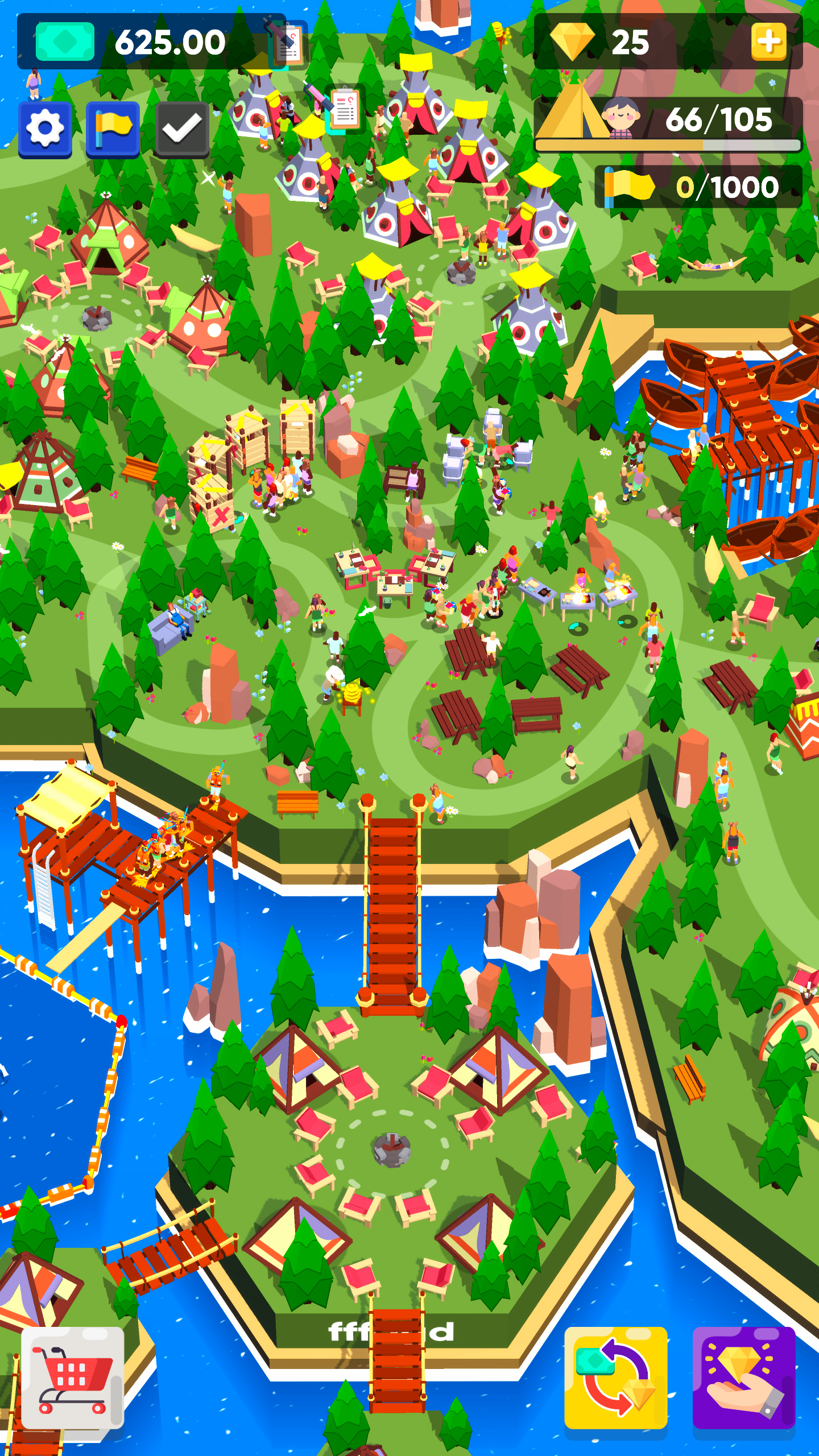اسکرین شات 7 بازی Camping Empire Tycoon : Idle