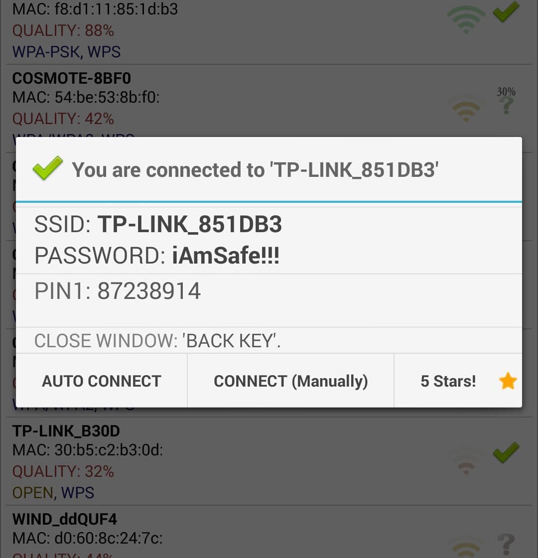 اسکرین شات 5 برنامه Wifi WPS Plus
