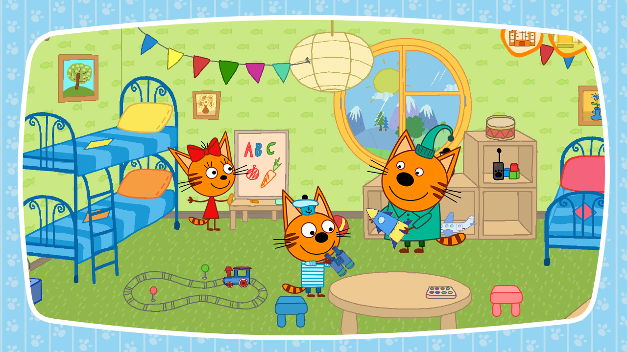 اسکرین شات 1 بازی Kid-E-Cats Playhouse