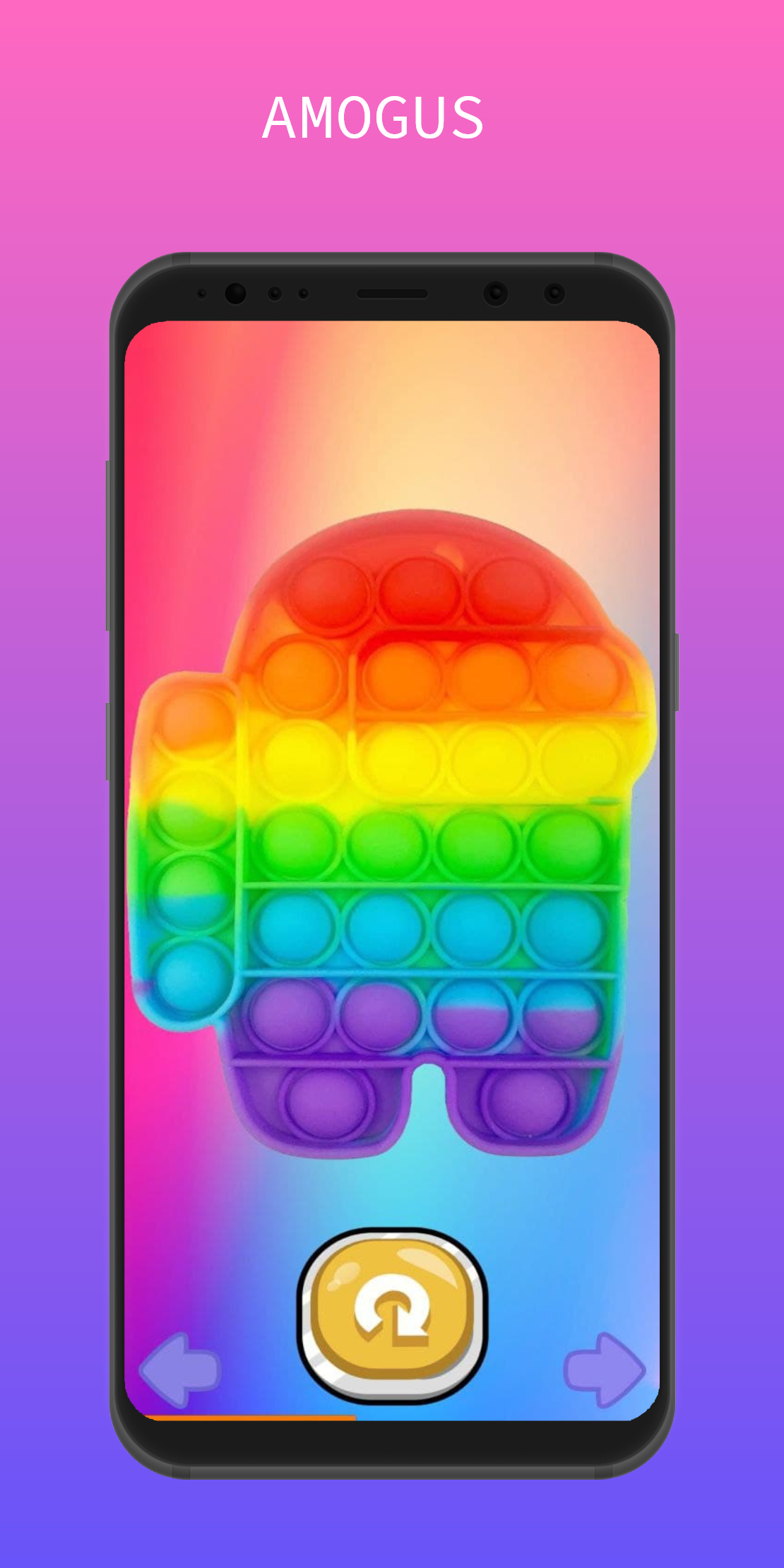 اسکرین شات 1 بازی POP IT - TikTok Toys: Among Us
