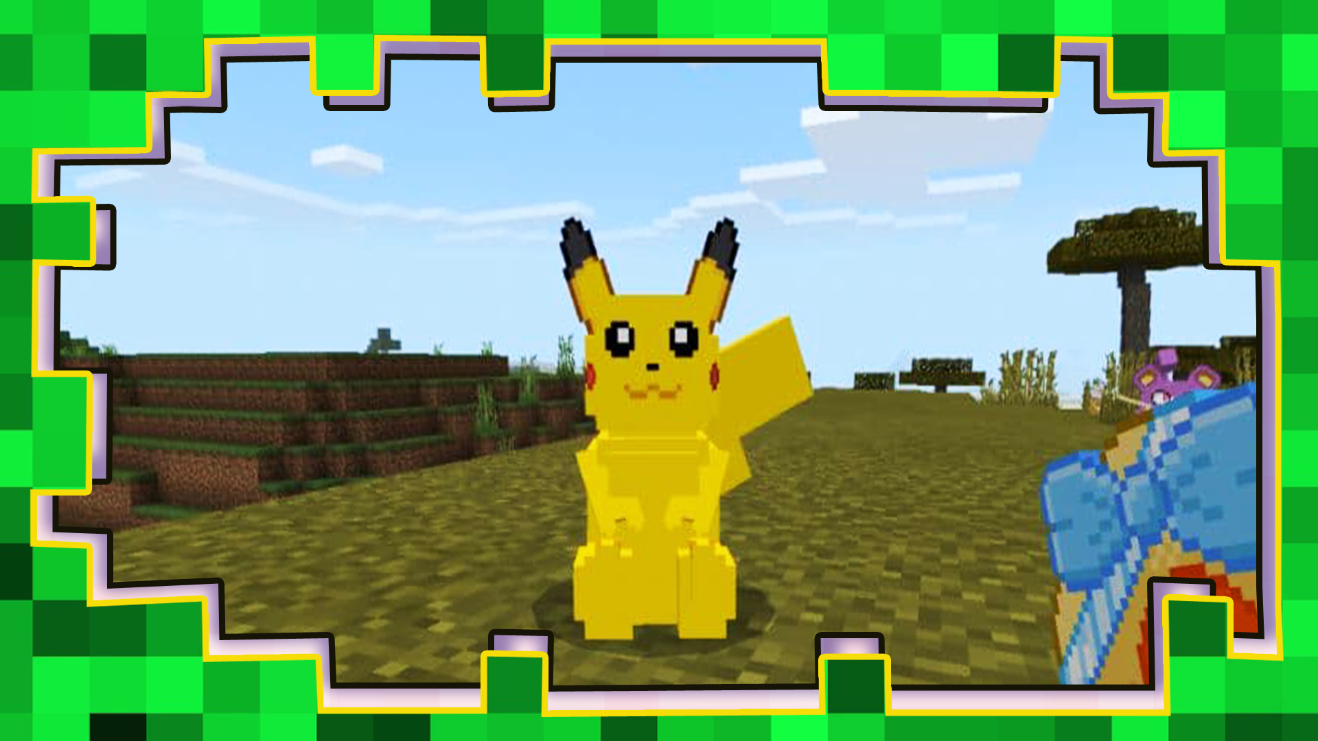 اسکرین شات 3 بازی Pixelmon Go Minecraft Game Mod