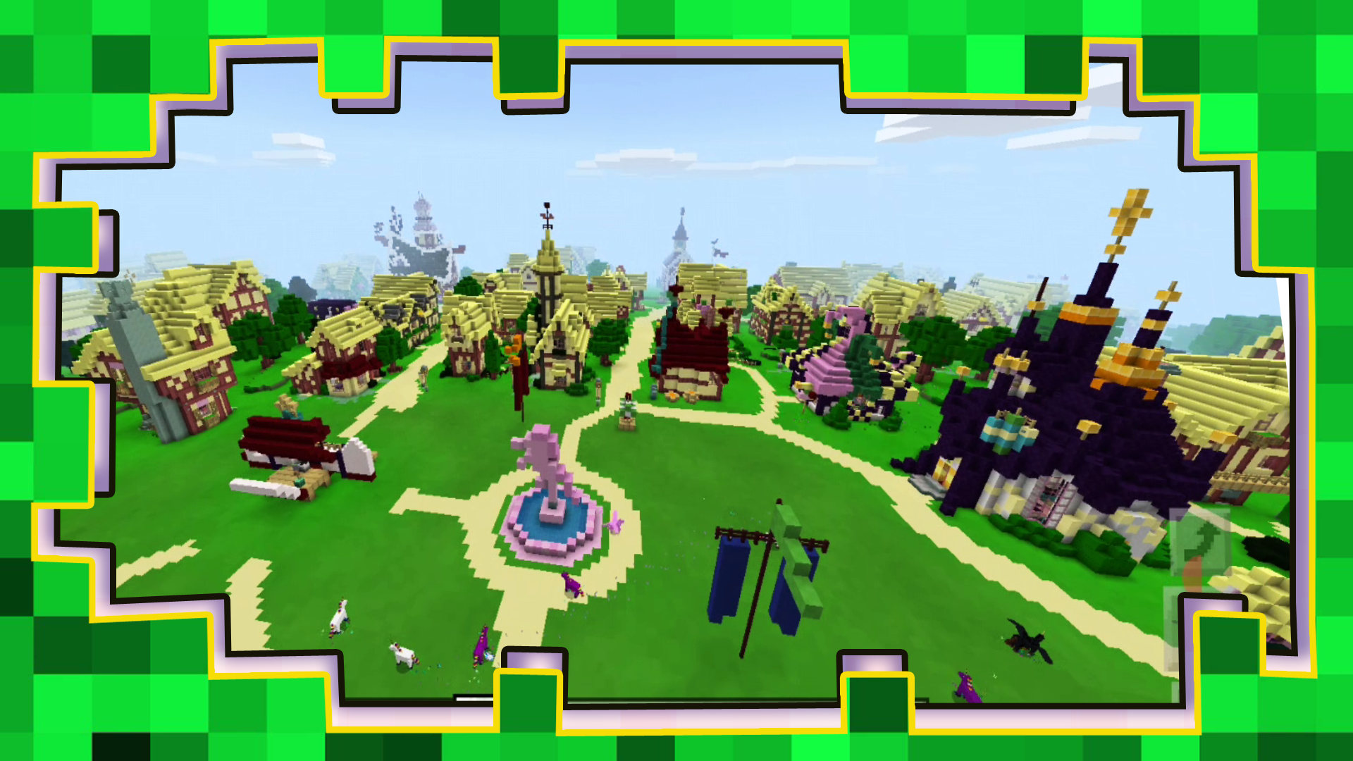 اسکرین شات 3 بازی My Pony Unicorn Game Minecraft