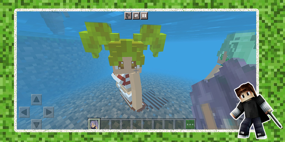 اسکرین شات 5 برنامه Mermaid Minecraft Mod