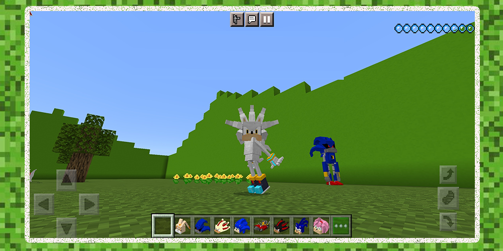 اسکرین شات 5 برنامه Super Sonic Mod Minecraft