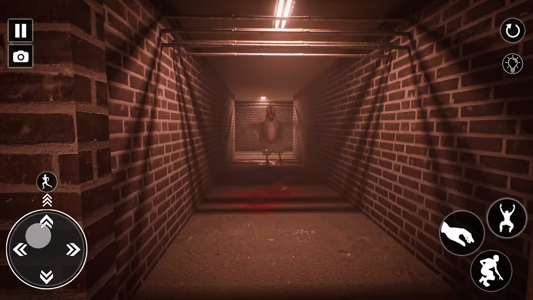 اسکرین شات 3 بازی Evil Chicken Foot Escape Games