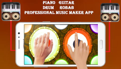 اسکرین شات 2 برنامه ORG 2019_20 \Tabla Piano Guitar Robab