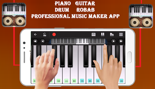 اسکرین شات 1 برنامه ORG 2019_20 \Tabla Piano Guitar Robab