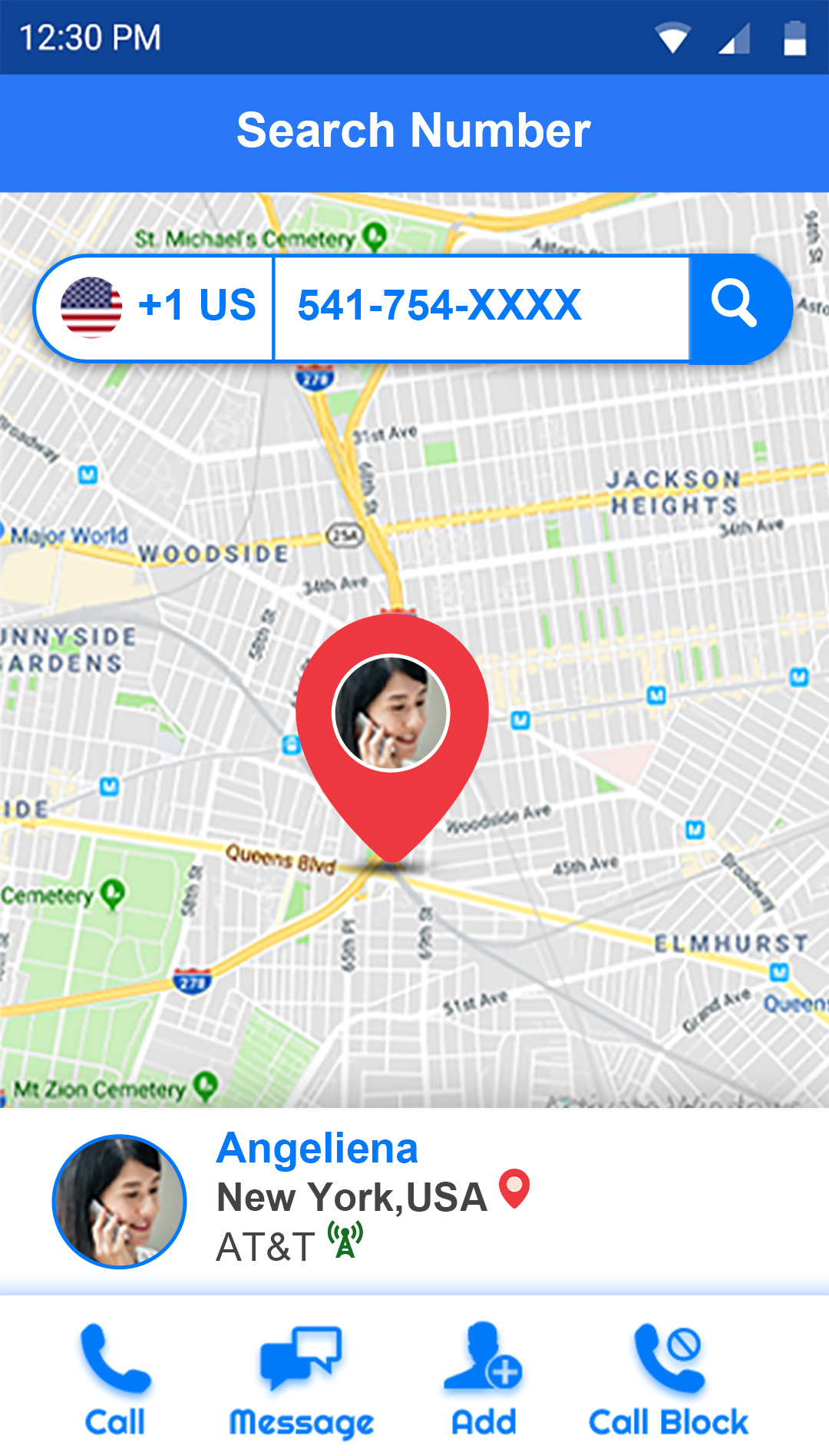 اسکرین شات 2 برنامه Caller Number Locator